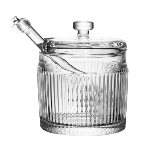 Meleira de Vidro com Tampa