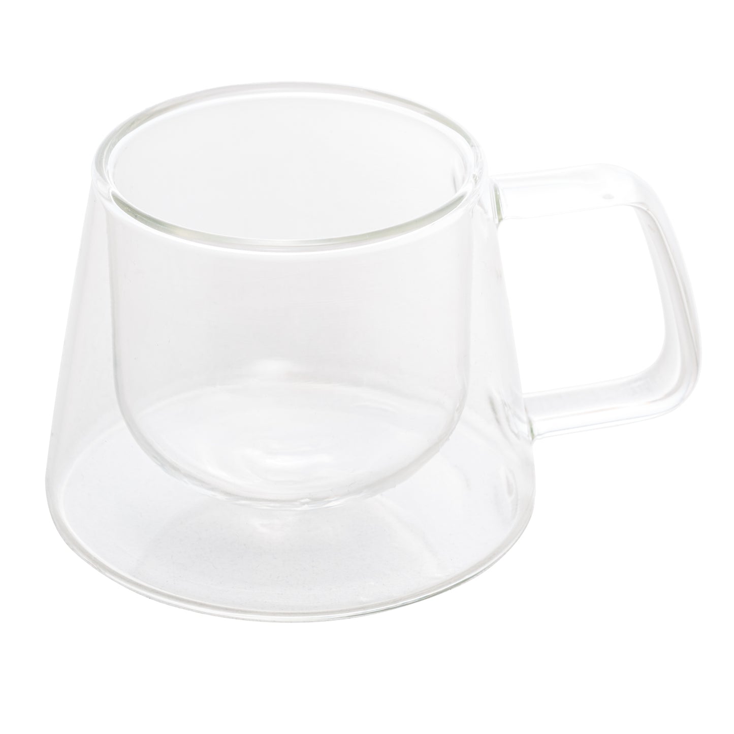 Conjunto Xícaras de Vidro Parede Dupla