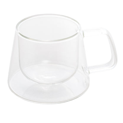 Conjunto Xícaras de Vidro Parede Dupla