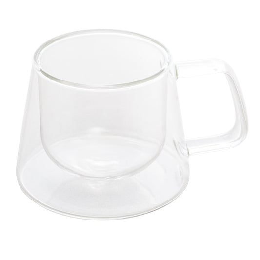 Conjunto Xícaras de Vidro Parede Dupla