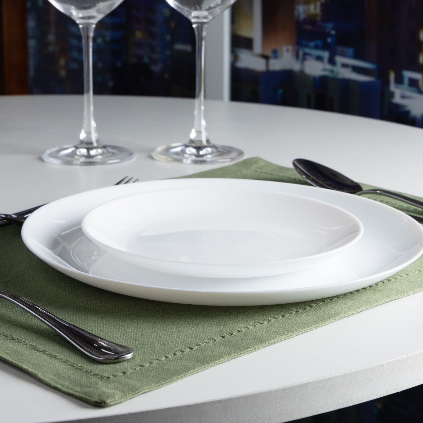 Conjunto Prato de Sobremesa Premium